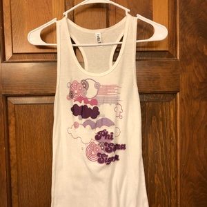 70’s Inspired Phi Sigma Sigma Tank Top